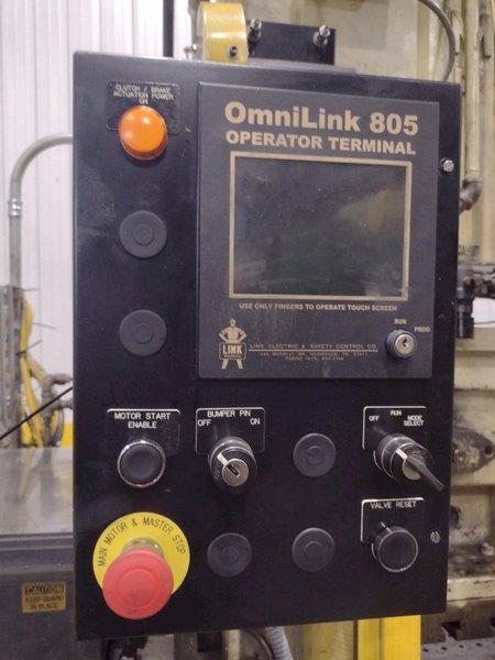 60 TON MINSTER MODEL #P2-60-36 PIECEMAKER SSDC STAMPING PRESS, 3" STROKE &amp; 100/300 SPM: YOBRO #25761
