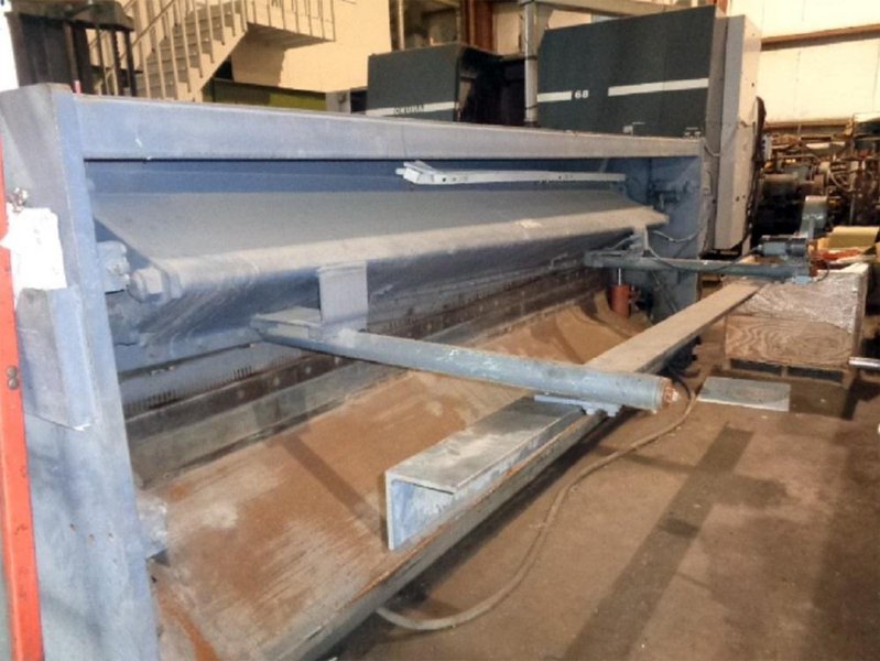 1/4" X 12' NIAGARA MODEL SP-12-1/4 HYDRAULIC SHEAR