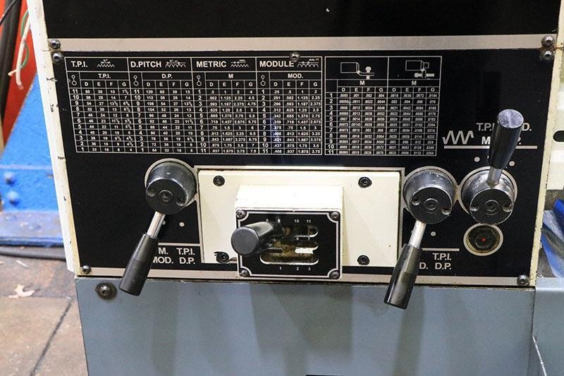 15"/23.6" X 45" CLAUSING-METOSA GAP BED ENGINE LATHE, MODEL C1545VS