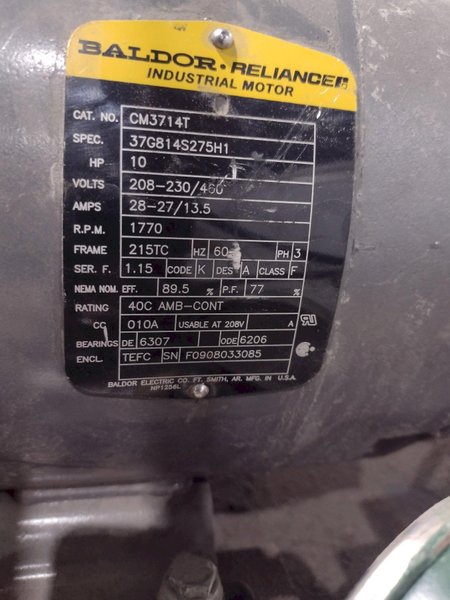 60" X 30" X 48" MASTER COMPACTION MCAIN EPCO MODEL #E-11 VERTICAL HYDRAULIC CARDBOARD BALER: YOBRO #25801