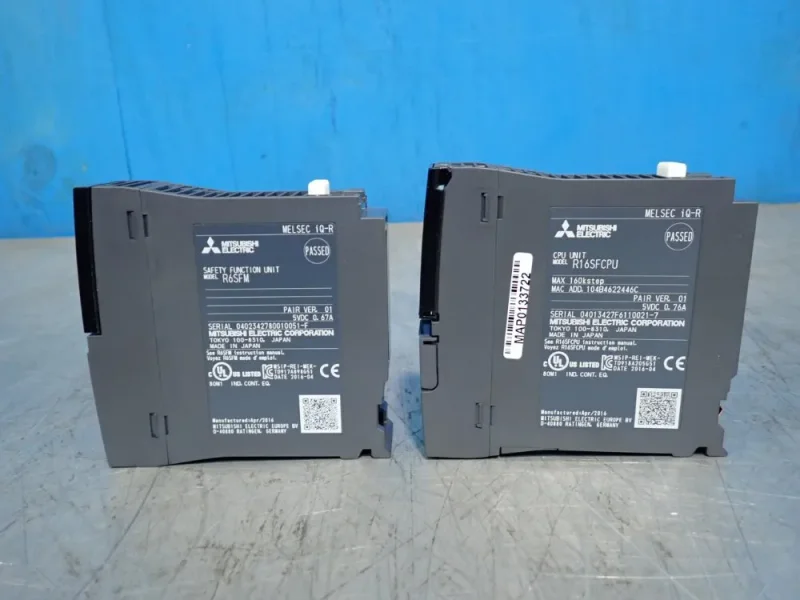 MITSUBISHI PROGRAMMABLE CONTROLLER  -  R16SFCPU-SET