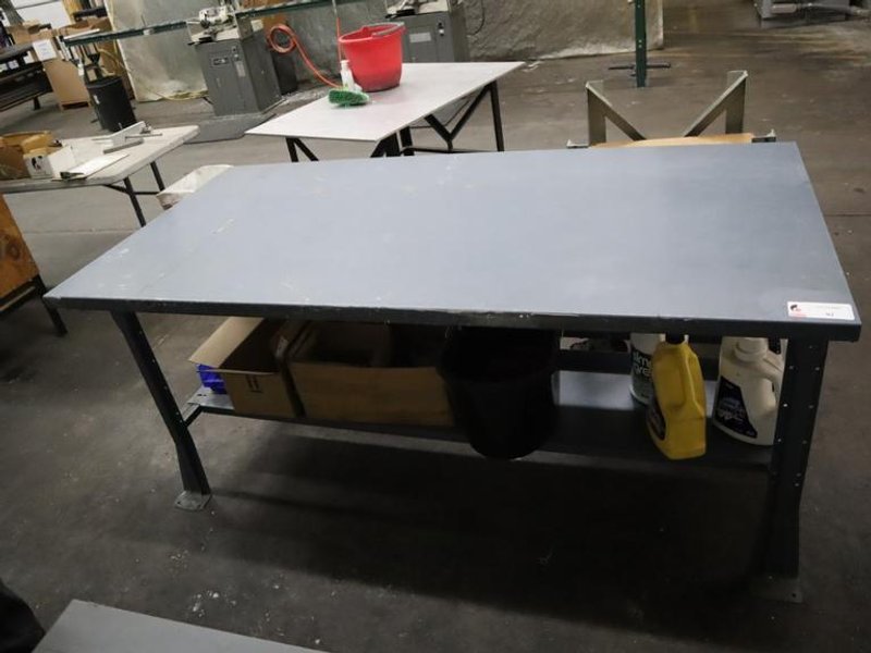 Metal Work Bench- Auction Item