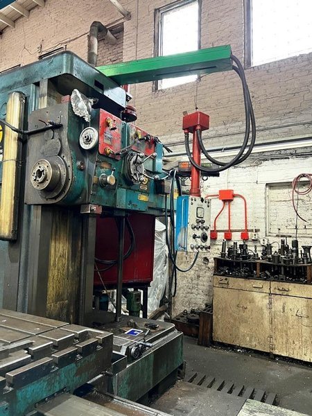 5&quot; GIDDINGS &amp; LEWIS MODEL 70A-DP5-T  FRASER TABLE TYPE HORIZONTAL BORING MILL