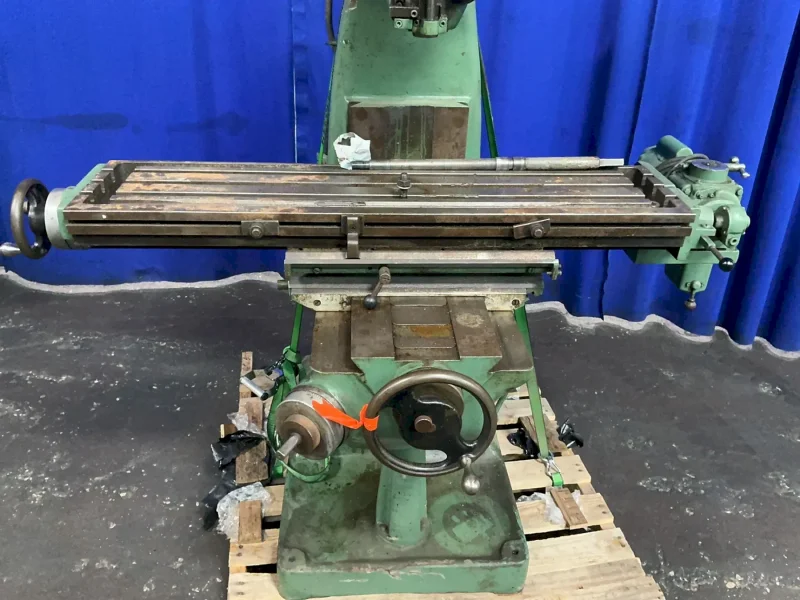 THE UNITED STATES MACHINE TOOL CO. 10”X42” VERTICAL MILL  -  V