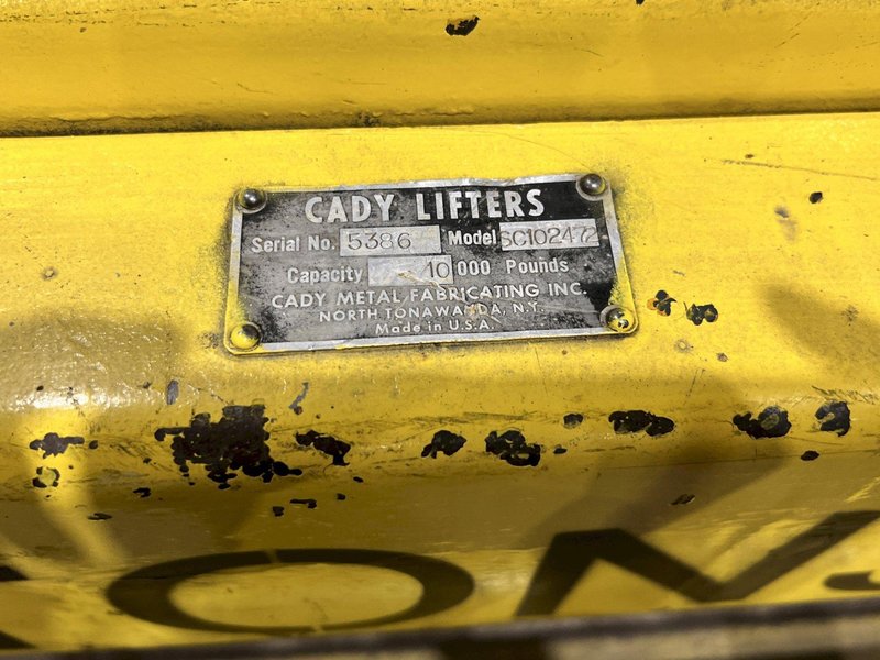 5 TON CAPACITY SHEET LIFTER: YOBRO #24600