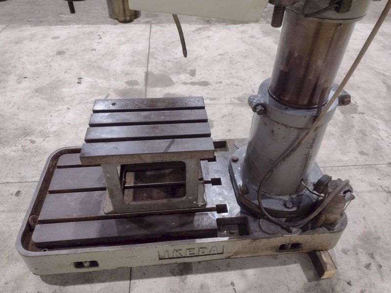 3&#039; x 9&quot; IKEDA MODEL #RMS9 RADIAL DRILL: STOCK #20768