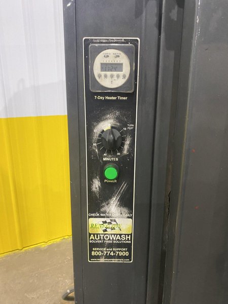 30&quot; X 48&quot; RENEGADE MODEL #FL9000 3048 AUTOWASH ROTARY TABLE HEATED PARTS WASHER : STOCK #19875