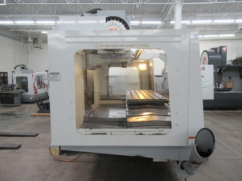 Haas VF-7D/40 CNC Vertical Machining Center, 24 Station ATC, 4th-Axis Brushless Drive, Programmable Coolant Nozzle, Chip Auger