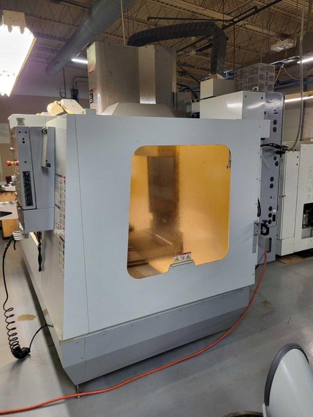 Haas VF-3BYT CNC VMC, 2009 – Chip Auger, Programmable Coolant Nozzle, High Intensity Lighting
