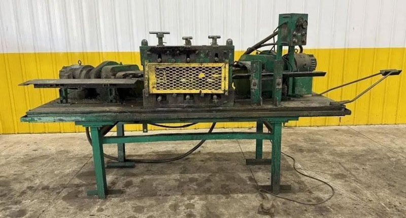 1-1/8" BLISS / MACK-HEMP MODEL AXY 6-ROLL ROTARY TUBE &amp; PIPE STRAIGHTENER (14626)