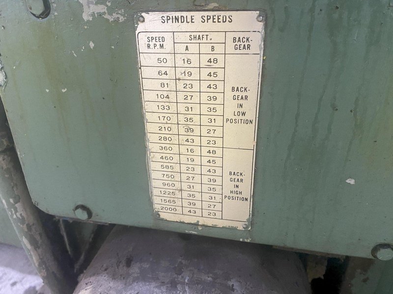 12&quot; x 60&quot; CINCINNATI MODEL #215-153 PLAIN HYPOWERMATIC HORIZONTAL BED-TYPE MILL / MILLING MACHINE: STOCK #20689