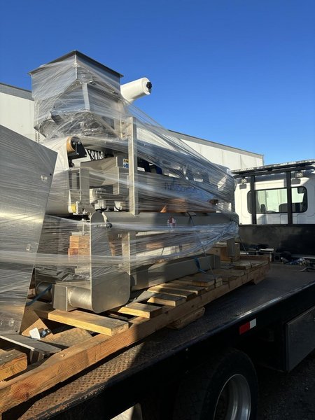 Key Technologies Pulsescrubber Continuous Polisher Stainless Steel Food Equipment with Vacumax Pneumatic Conveyor, 2023 – In Original Packaging!