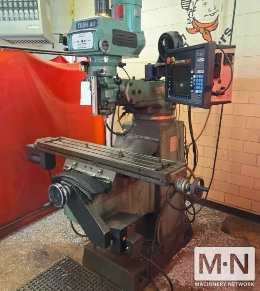 Trak K3 CNC Knee Mill w/ Prototrak SMX Dro/Controller, Powerfeed