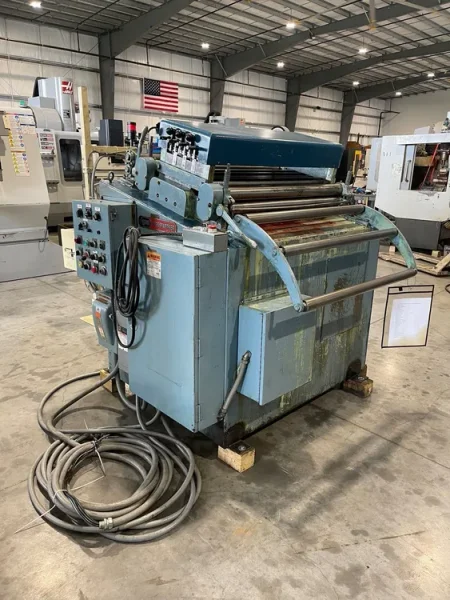 36” EGAN PRESSPARTNER Press Feed Straightener USA #7084