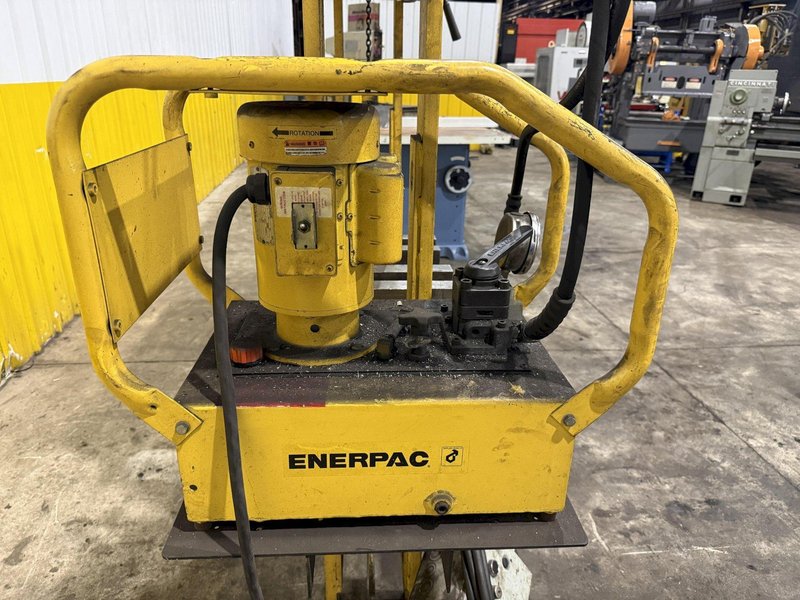 100 TON ENERPAC MODEL #GPEM3420Y H-FRAME HYDRAULIC PRESS: YOBRO #25886