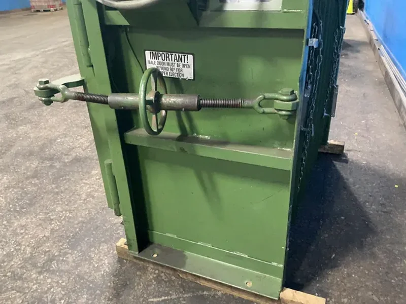 PTR BALER AND COMPACTOR COMPANY 29”X60” PRESS BALER  -  2300