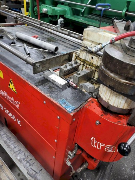 Transfluid DB 2060K Mandrel Tube Bending Machine 0.78″-2.36″, 2007 – 8 Bending Angles, Tooling Included, Video Available