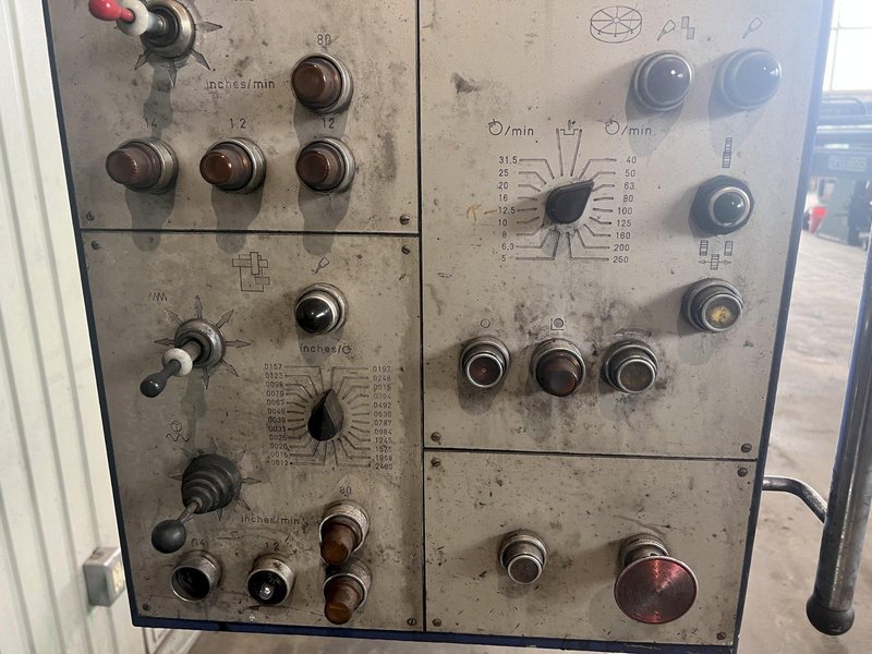 48" SCHIESS-FRORIEP VERTICAL TURRET LATHE (VTL): STOCK #18177