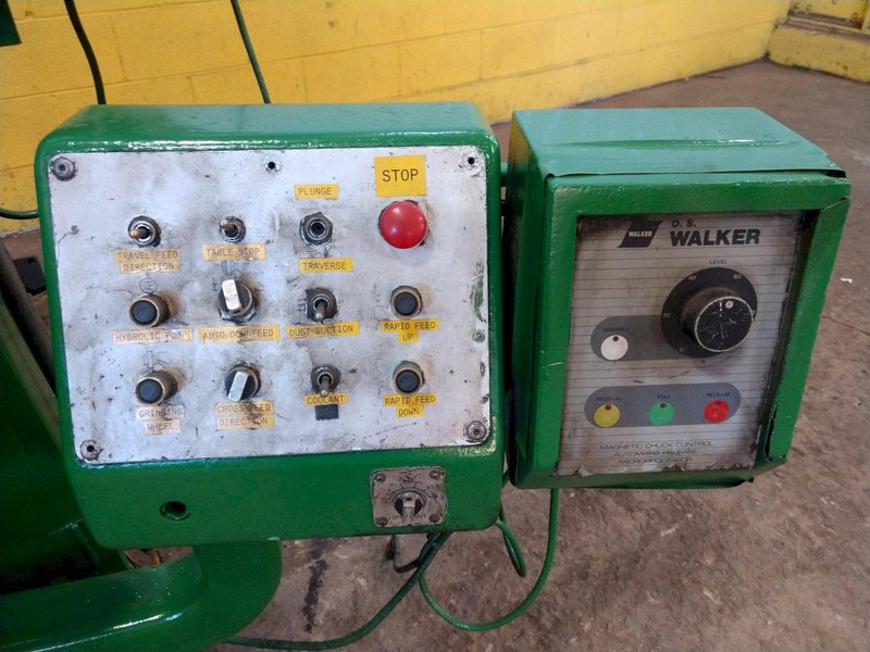 8&quot; x 20&quot;OKAMOTO MODEL #820A AUTOMATIC HORIZONTAL SURFACE GRINDER: STOCK #13525