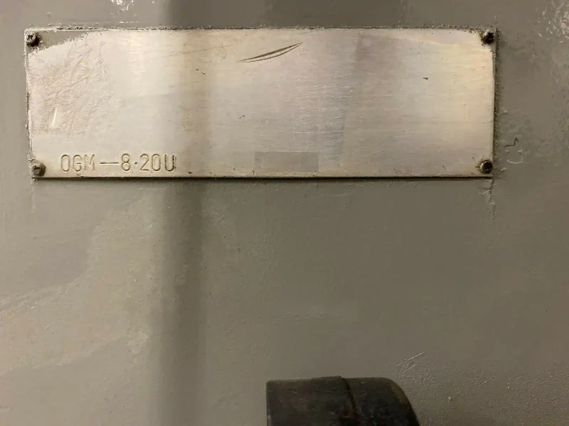 Okamoto OGM 8-20U CNC OD Universal Cylindrical Grinder