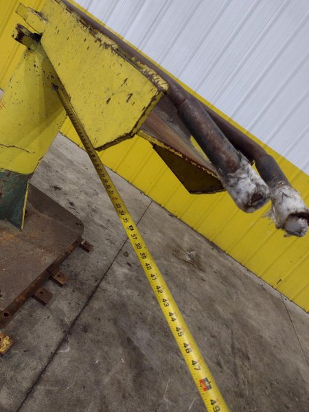 10,000 LB X 36” SINGLE ARM COIL TURNSTILE STAND: STOCK #22961