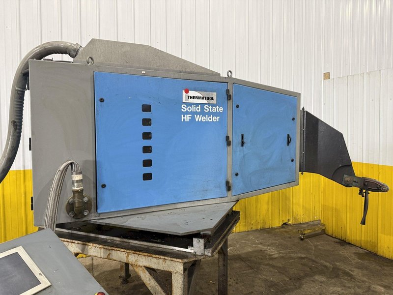 250 KW THERMATOOL MODEL #CF14-1506460 SOLID STATE HF WELDER SYSTEM, THERMAVIEW CONTROLS: YOBRO #24310