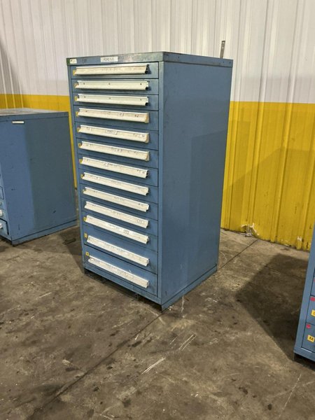 13 DRAWER x 30" x 28" x 59" HIGH LYON TOOL STORAGE CABINET: YOBRO #25393