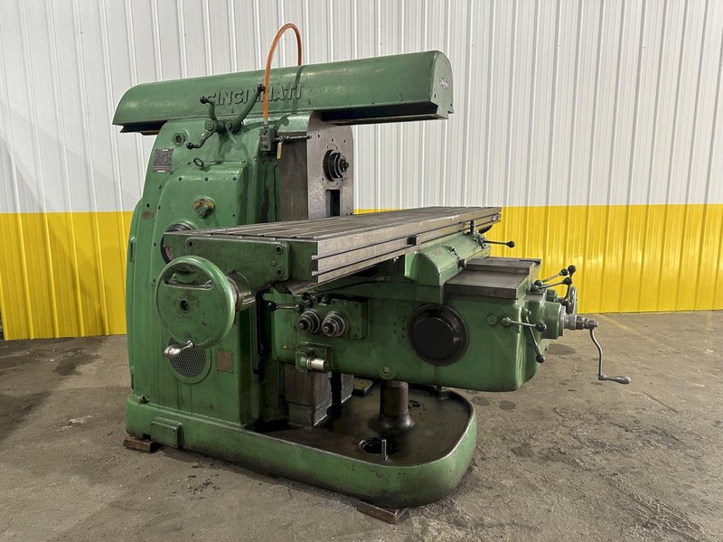 50 HP X 104&quot; X 20&quot; CINCINNATI MODEL #6 HORIZONTAL MILL / MILLING MACHINE: STOCK #19726