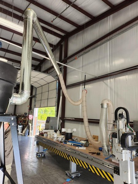 5′ x 16.5′ CNT Motion Systems CNT-950 ACM Panel &amp; Alucobond CNC Router, 2022 – 24k Spindle, Dust Collection