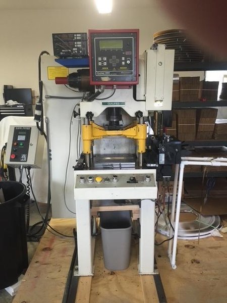 10 Ton Bruderer BSTA 10 MINI High-Speed Precision Stamping Press, 1998 – Variable Stroke, Feeder