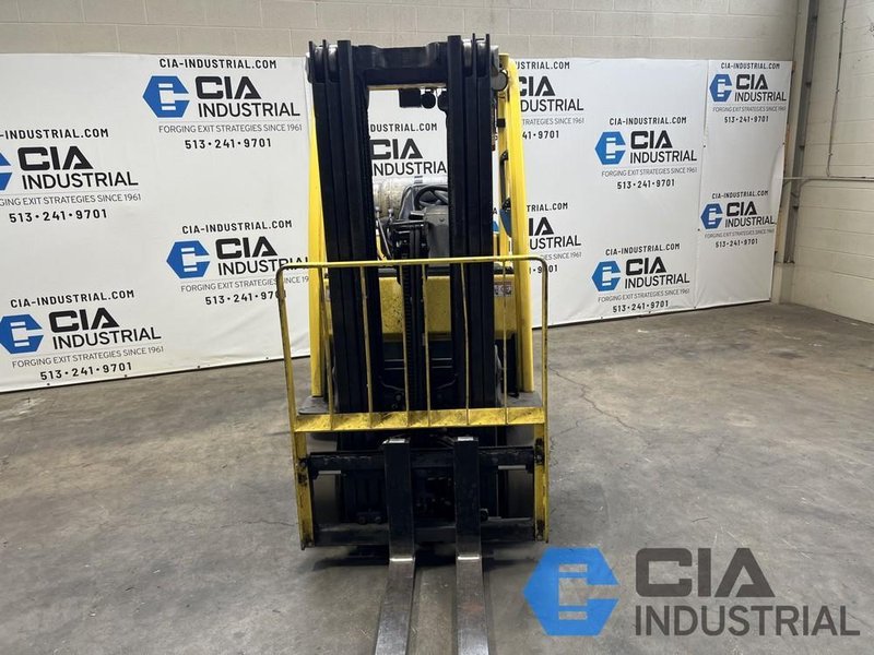 2021 - 5,000 LB. HYSTER S50FT SOLID TIRE LP GAS FORKLIFT