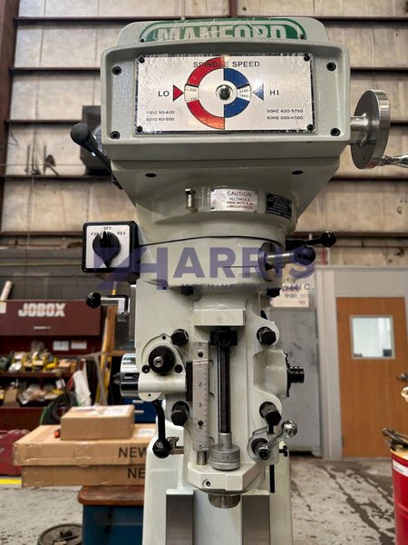 New, Manford Model L-SP-500VS Vertical Turret Milling Machine