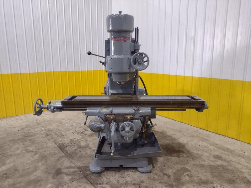 15 HP KEARNEY &amp; TRECKER MODEL #4CH VERTICAL MILL: STOCK #22776