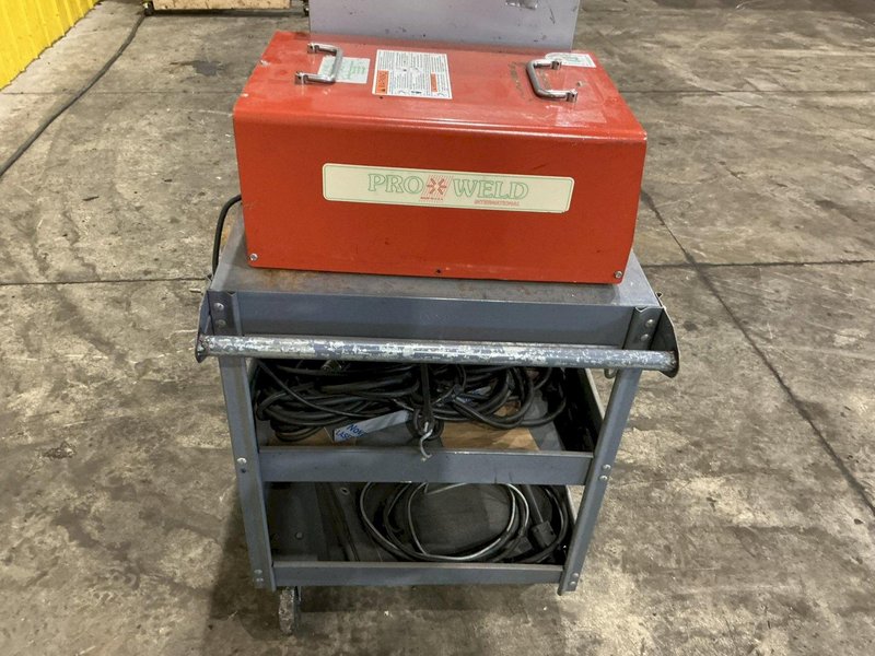 3/8" PRO-WELD MODEL #CD-512 STUD WELDER &amp; QUANTITY OF STUDS &amp; TOOLING: STOCK #22325