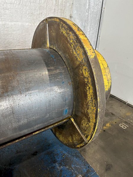 5,000 LB 36" TULSA-POWER HDC-SP HYDRAULIC MANDREL DECOILER. STOCK # 0315323