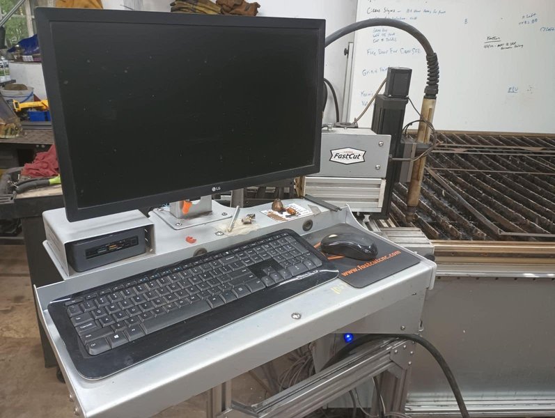 5×10 Fast Cut Icon Elite Plasma Table with Water Bed and Hypotherm Power Max85, 2020