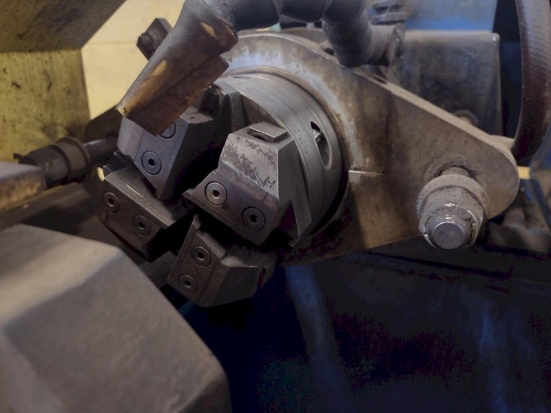 3/4&quot; (2) HEAD ASHLAND MODEL #100 PIPE THREADER WITH  LANDIS LANCO #6T HEADS: STOCK #18210