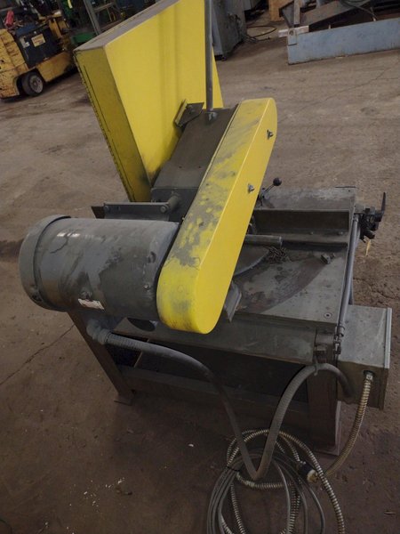 20" X 15 HP  KALAMAZOO MODEL #KM20-22V/15 INDUSTRIAL ABRASVIE MITRE SAW: STOCK #23780
