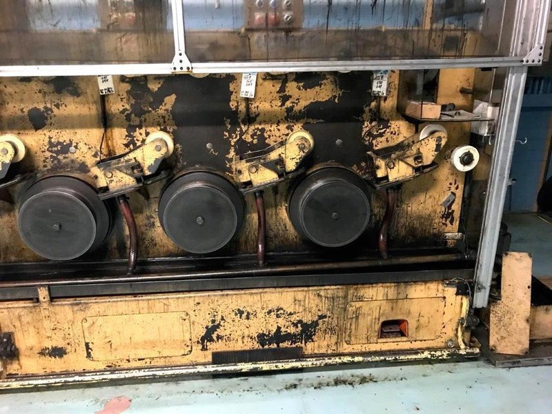 6 BLOCK MACBEE MODEL 6HFME WIRE DRAWING MACHINE Stock # 14195