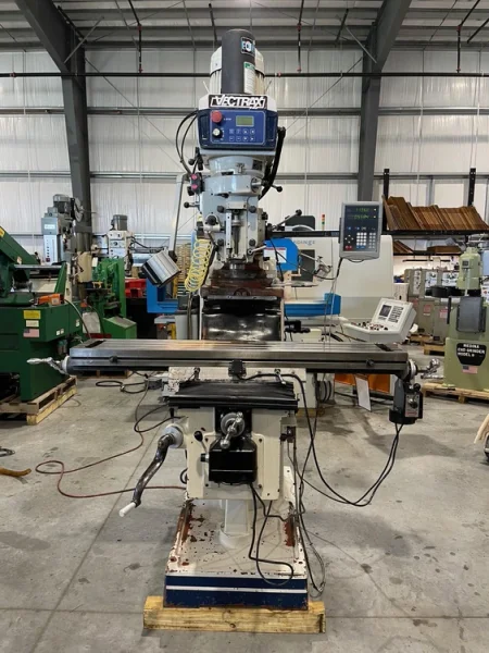 VECTRAX GS20F Vertical Milling Machine 5HP EVS DRO 2010’ #7045