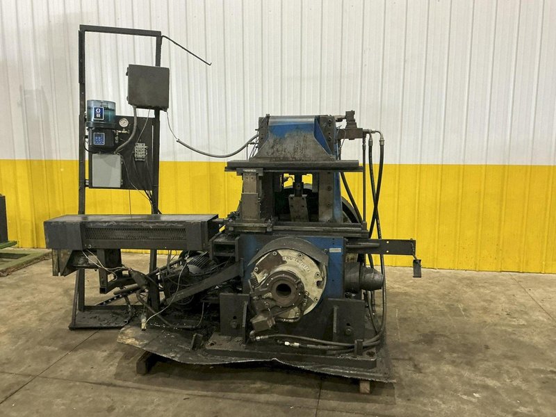 55 TON YODER MODEL #P55 CUT-OFF PRESS, W/ 5" STROKE, AIR CLUTCH &amp; BRAKE: YOBRO #24312