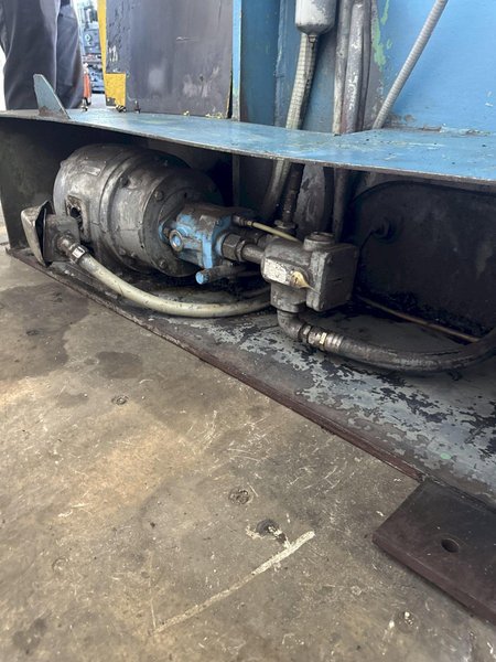 105 TON HILL ACME NO 6 IRONWORKER. STOCK # 0663825