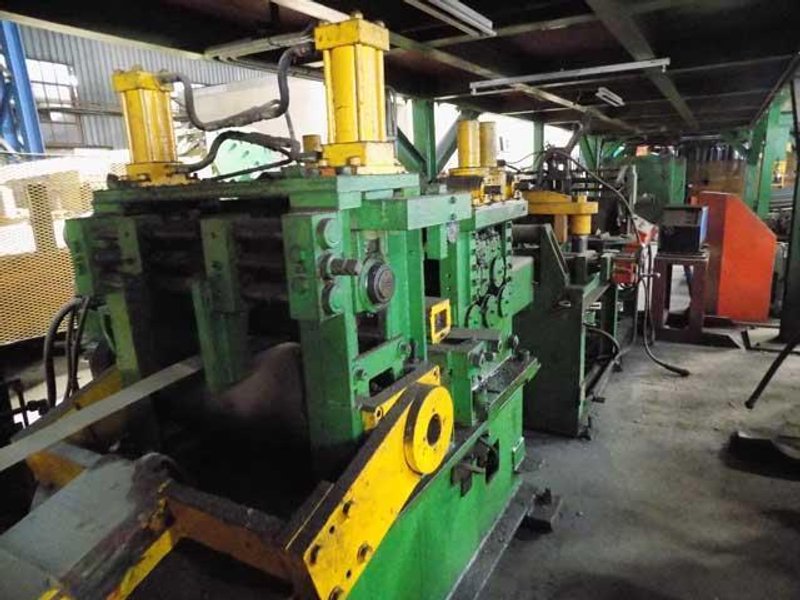 COMPLETE FORMING AND WELDING LINE FOR THE MANUFACTURE OF STEEL BEAMS (13774)