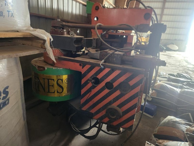 Hines 300NC-HB-P Hydraulic NC Tube and Pipe Bender, 2012