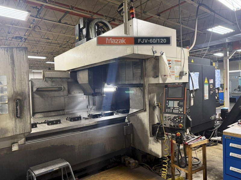 Used 2007 Mazak FJV 60/120 CNC Vertical Machining Center For Sale