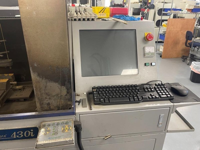 Perseo Erie 430i Drillmate CNC EDM, 2011 – 22 Station Tool Changer, PC Based CNC Controller, De-Ionized Water Filtration System, Transformer