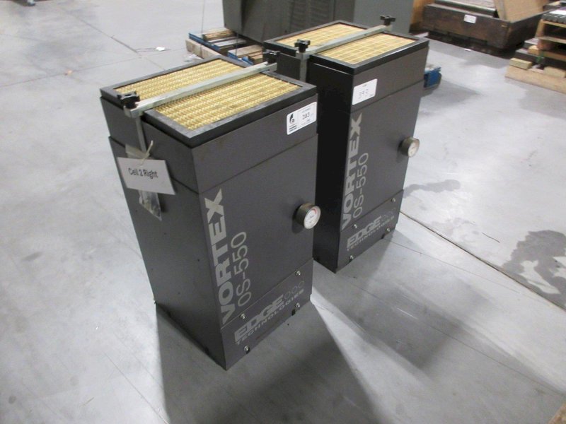 Edge Technologies Vortex OS-550 Oil Mist Filtration Systems (2pcs)- Auction Item