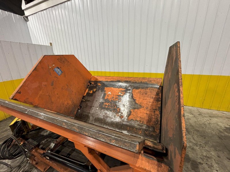50&quot; x 70 -&gt; 118&quot; CHERRYS MODEL #PSR-118VB PALLET INVERTER, FLIPPER, ROLLOVER MACHINE: STOCK #23223