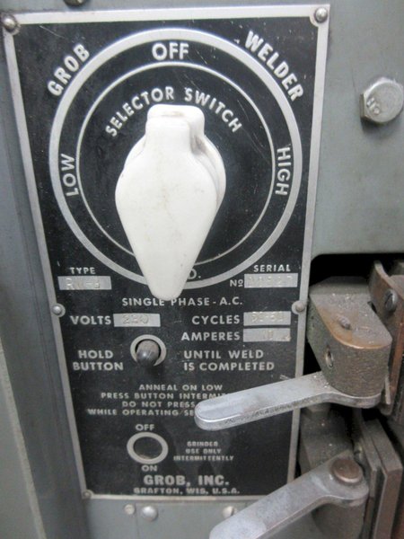 Grob 4V-18 Band Saw- Auction Item