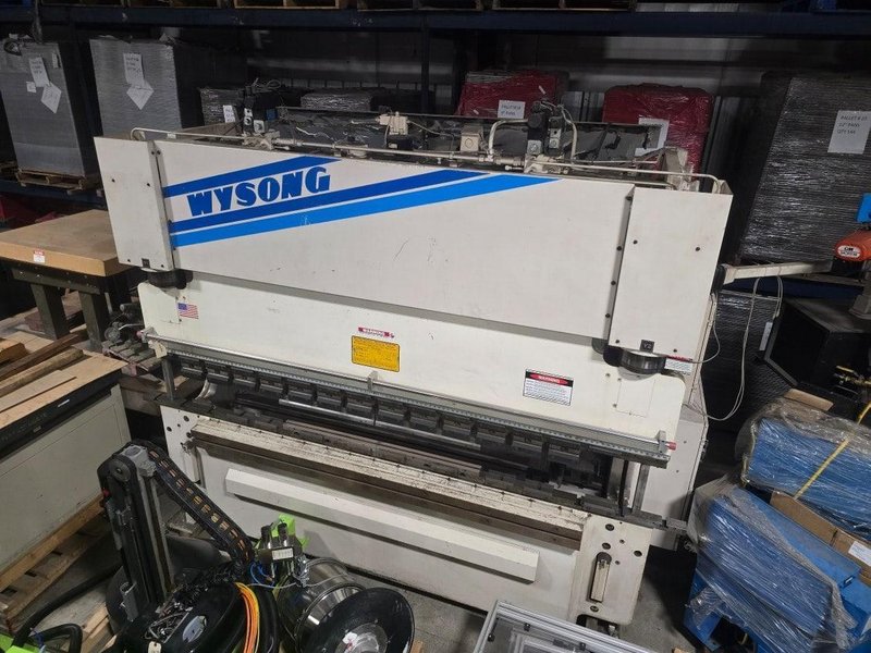 175 Ton x 10′ Wysong PHP175-120 Hydraulic Press Brake, 1996